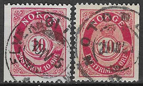 Norge NK 100 Dvn og Dhn - verdi 100 NOK