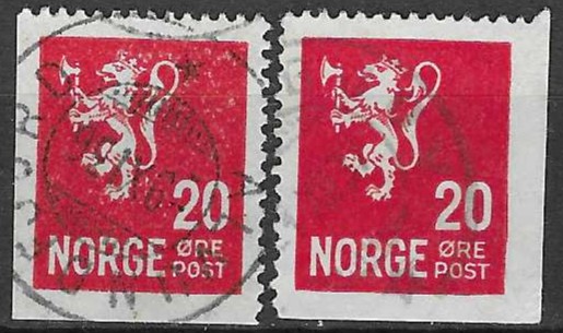 Norge NK 145 Dvn og Dhn - verdi 100 NOK