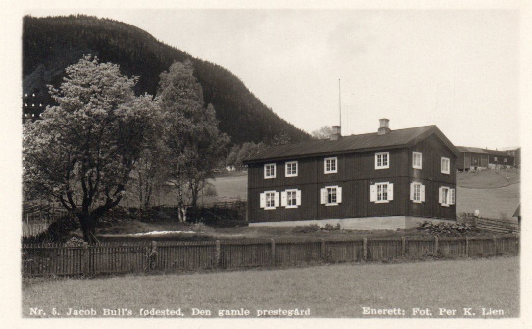 Rendalen. Jacob Bull`s fødested. Påskr.1934.