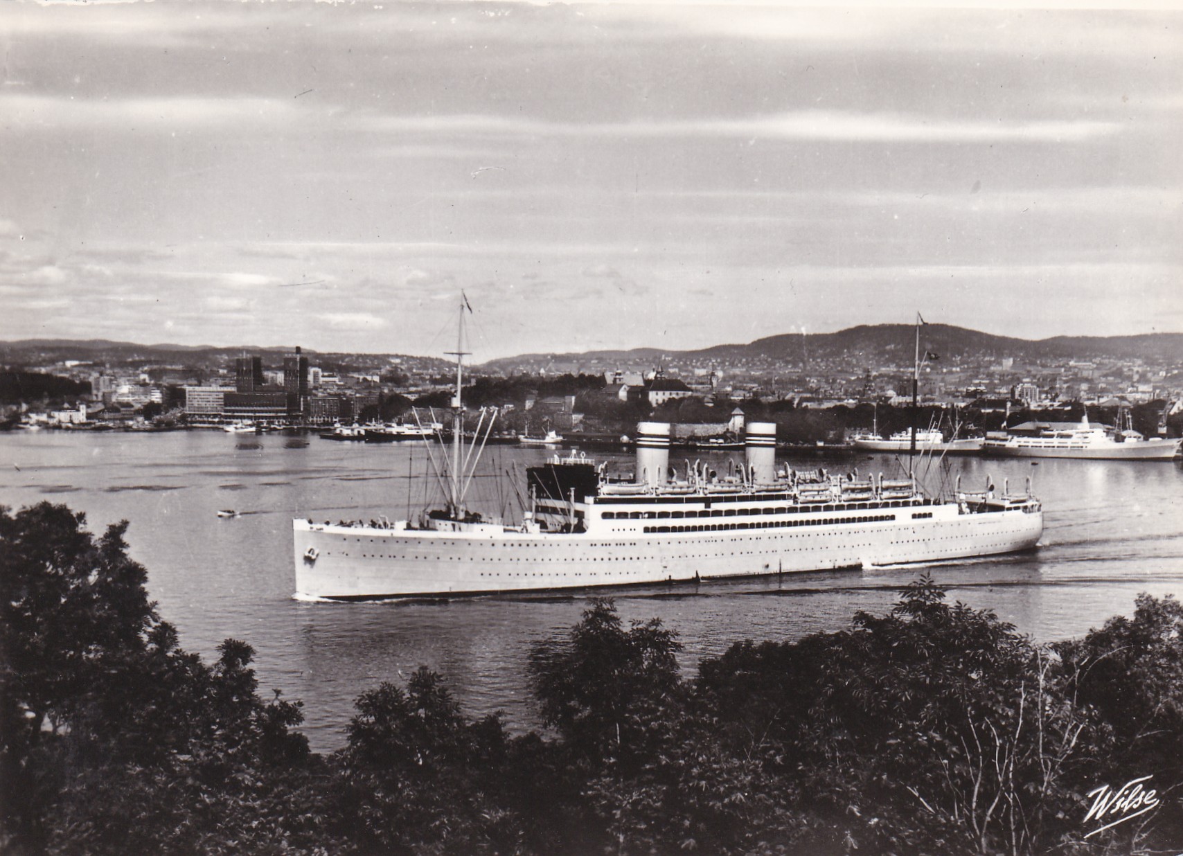 S/S STAVANGERFJORD ( wilse)