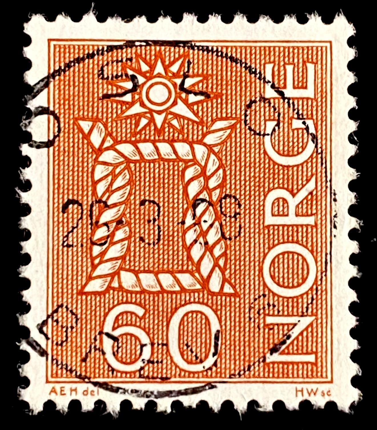 NK 597 I Oslo Brev 26-3-68