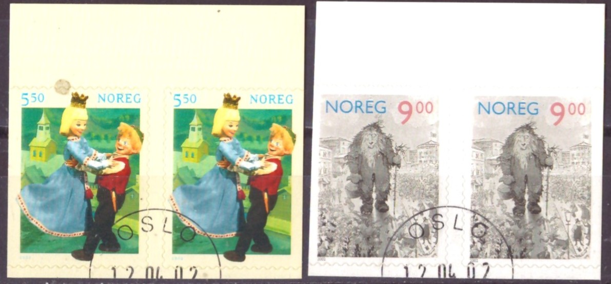 NK 1467/68. (Par) PEN RUNDSTEMPLA SERIE. (70,-)