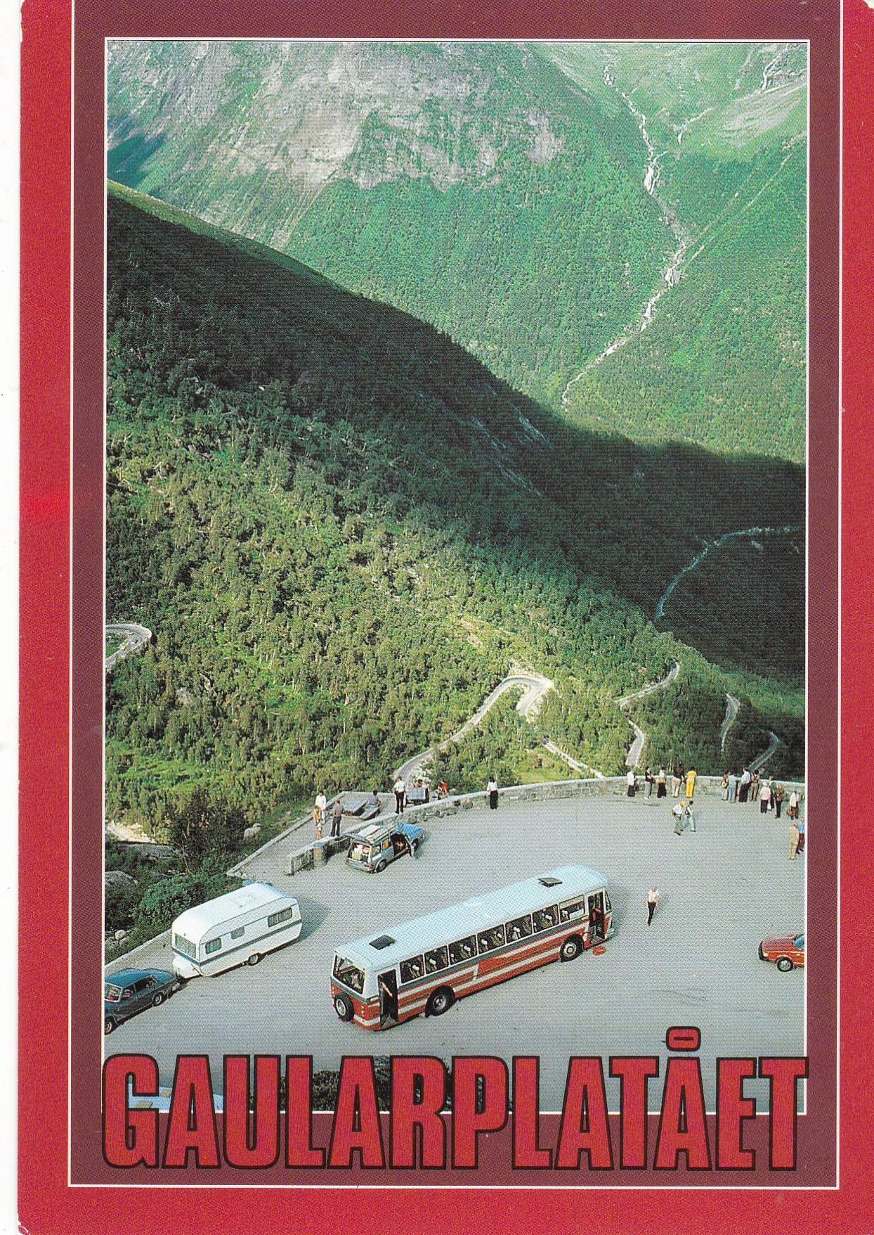 Gaularplatået. Buss ( Normann 01-N-20-41)