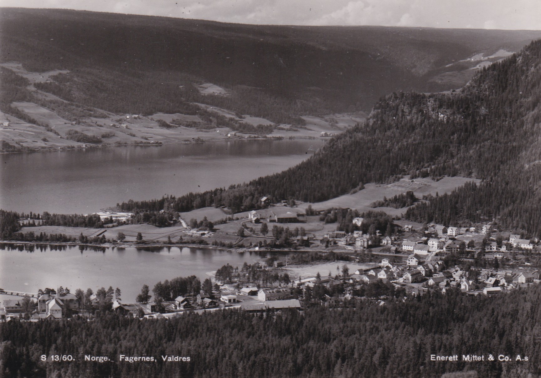 Fagernes, Valdres ( Enerett Mittet & Co S 13/60)