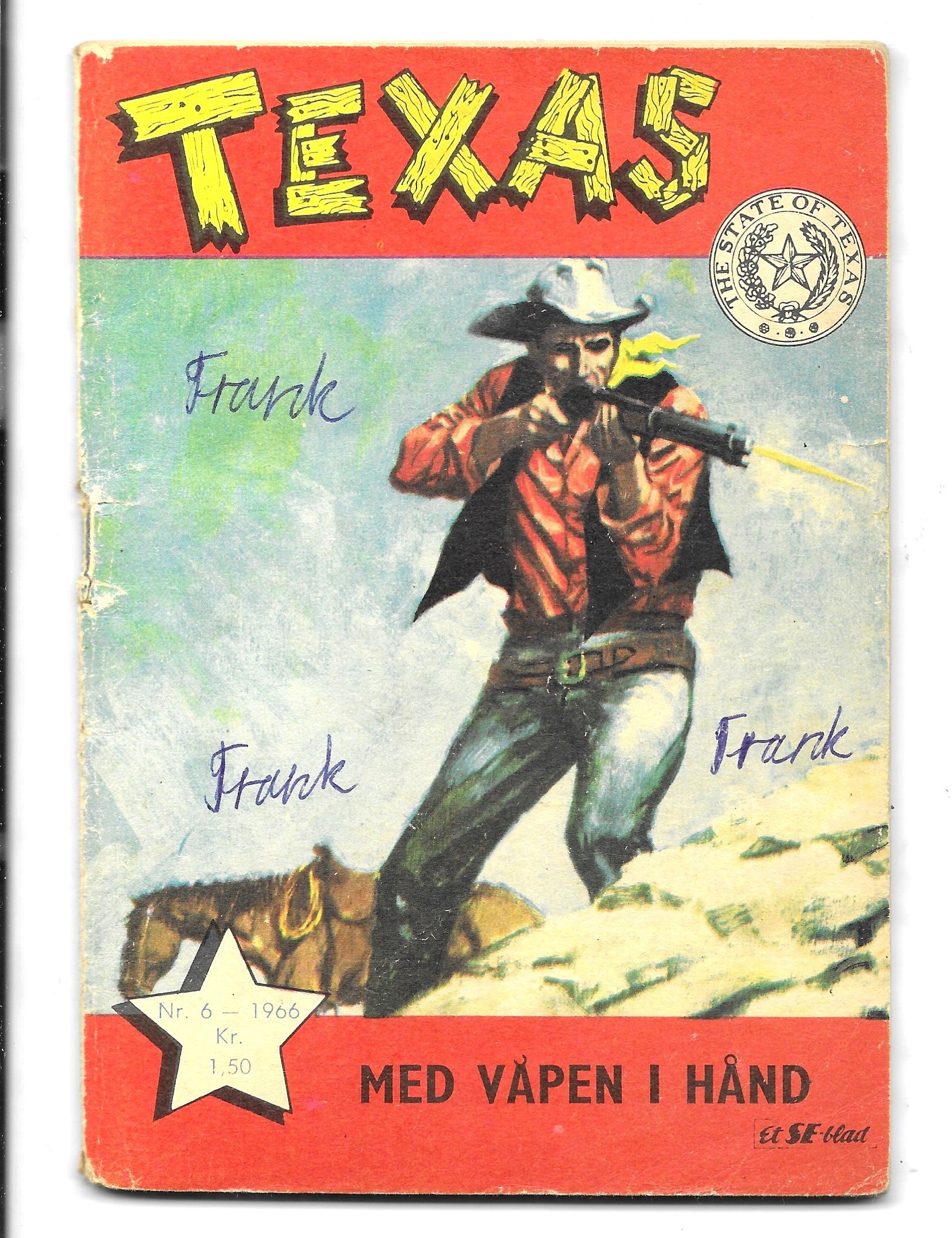 Texas  Nr.6  1966  GD-