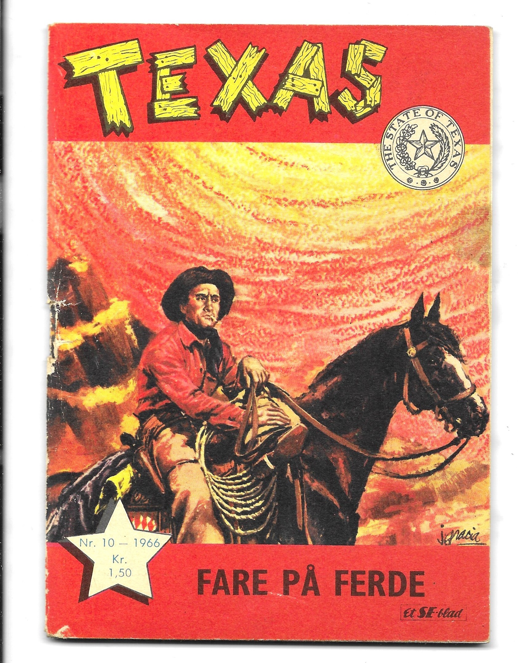 Texas  Nr.10  1966  VG