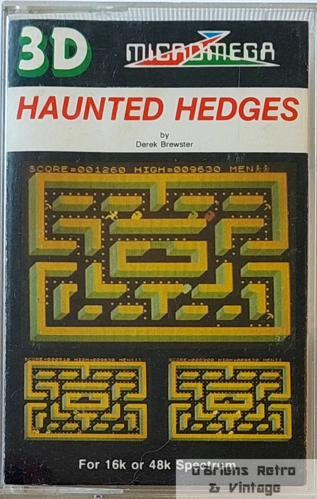 Haunted Hedges - Micromega - 1983 - Sinclair Spectrum 16K/48K