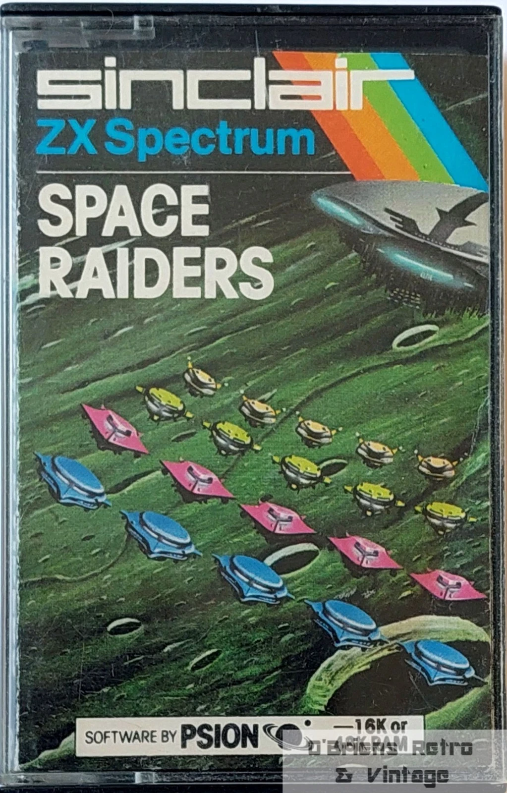 Space Raiders - Psion - 1982 - Sinclair Spectrum 16K/48K