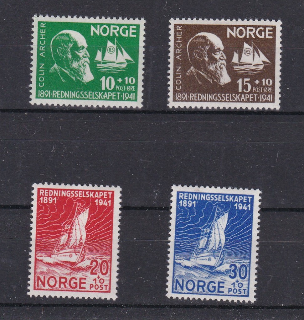 Redningsselskapet ( NK 255/58) postfrisk