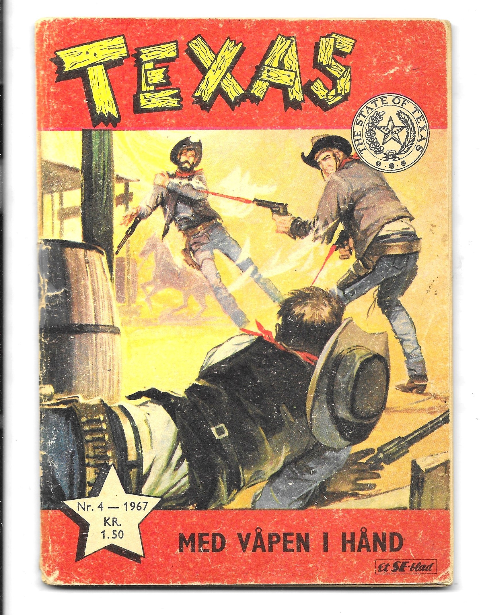 Texas  Nr.4  1967  VG-
