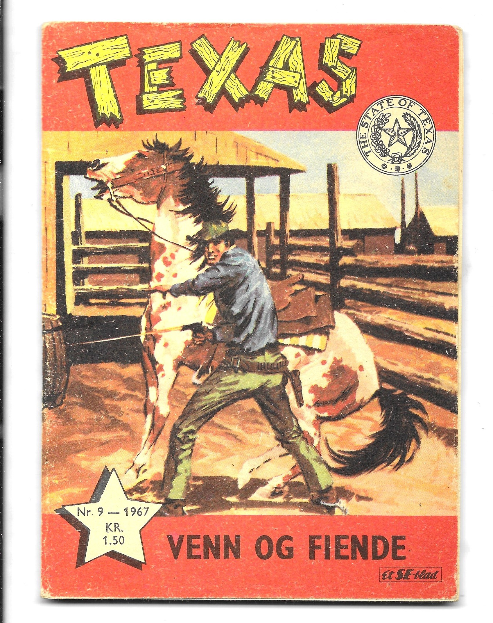 Texas  Nr.9  1967  VG