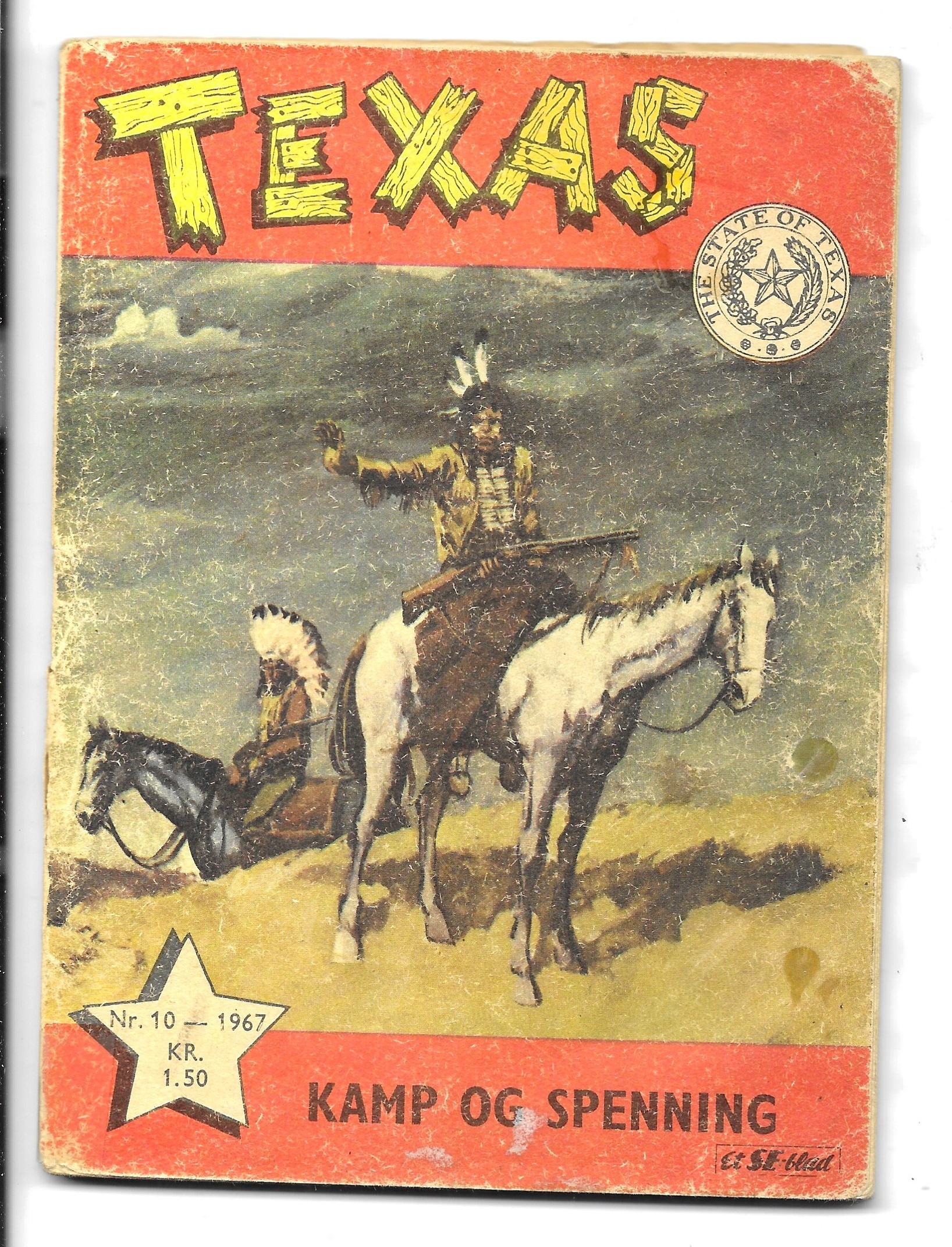 Texas  Nr.10  1967  GD-