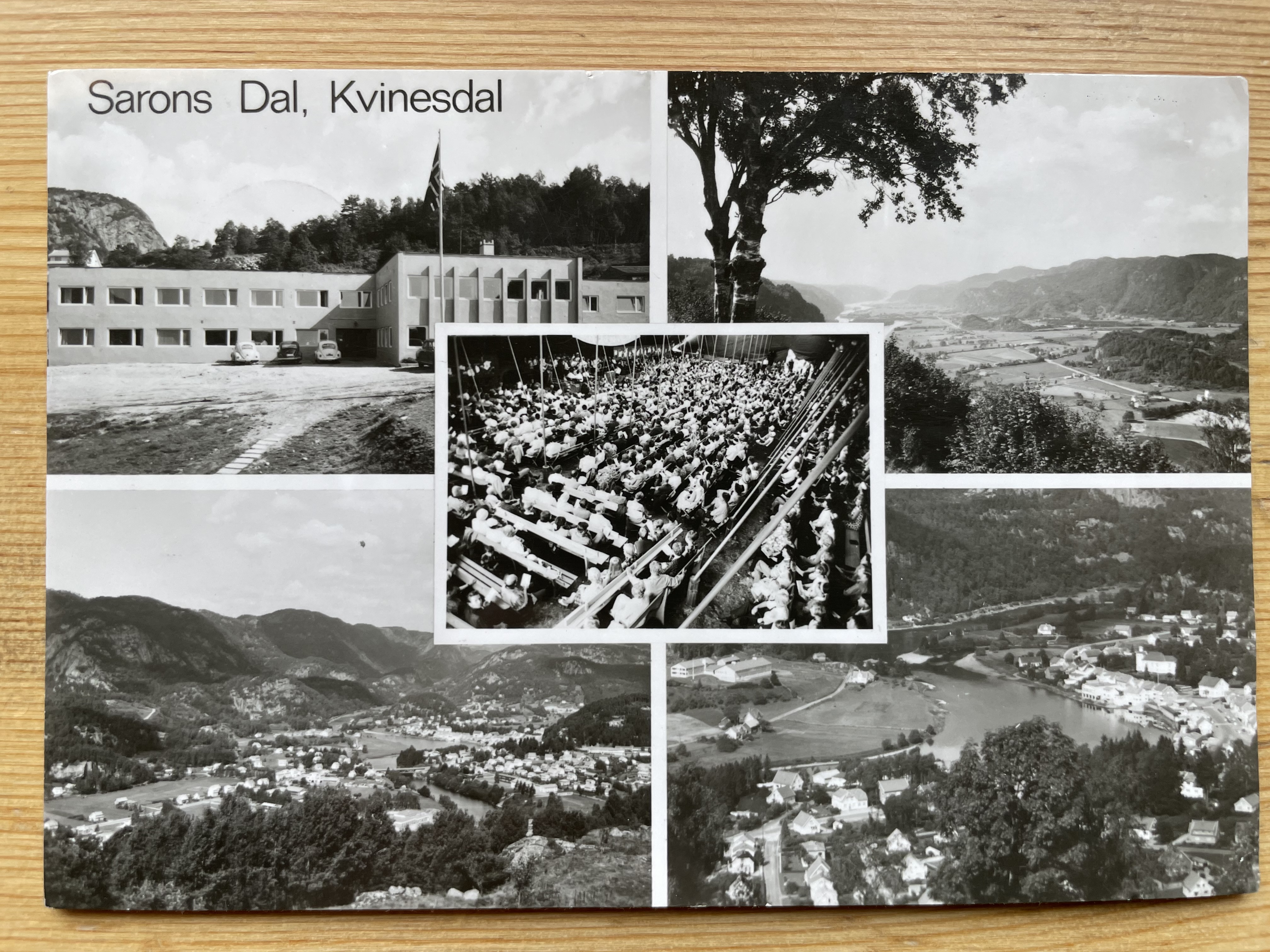 Sarons dal, Kvinesdal; postst. 4480 Kvinesdal 1971