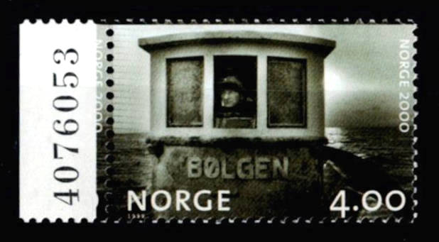 Postfrisk ** NK1372 Hverdagen med kontrollnummer