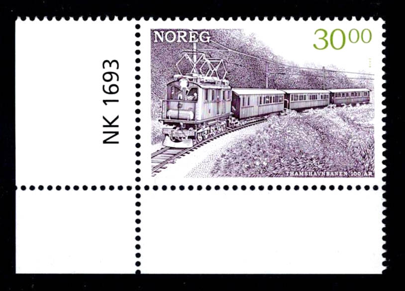 Postfrisk ** NK1693 Kommunikasjon med NK nummer