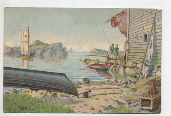 Hjalmar Johnssen Sørlandsidyll småformat brukt