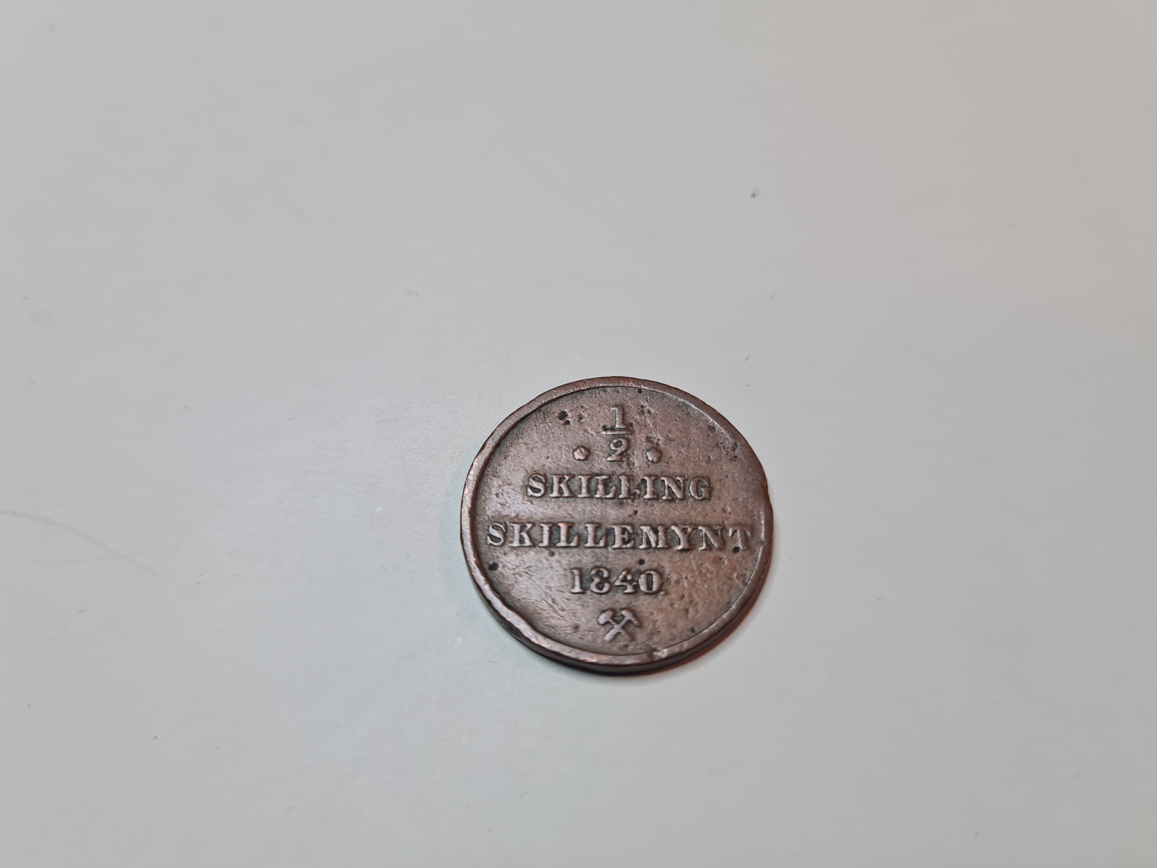 1/2 skillemynt 1840
