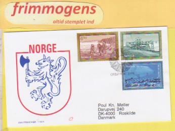 100 år i Arktis,  Norge FDC NK 1613-15 (48845)