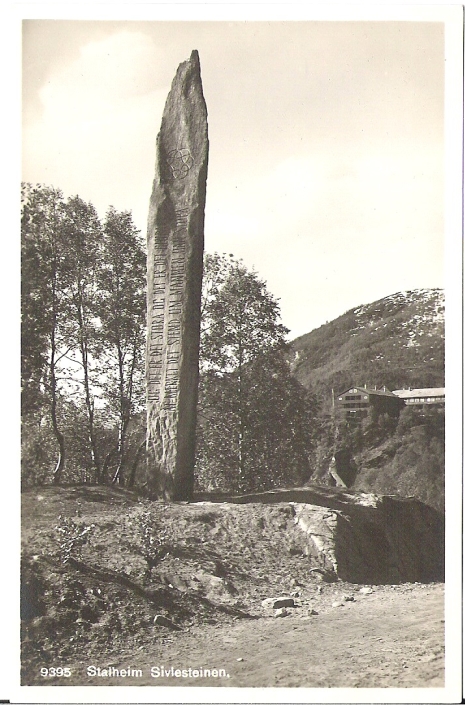 Stalheim, Sivlesteinen. Normann 9395