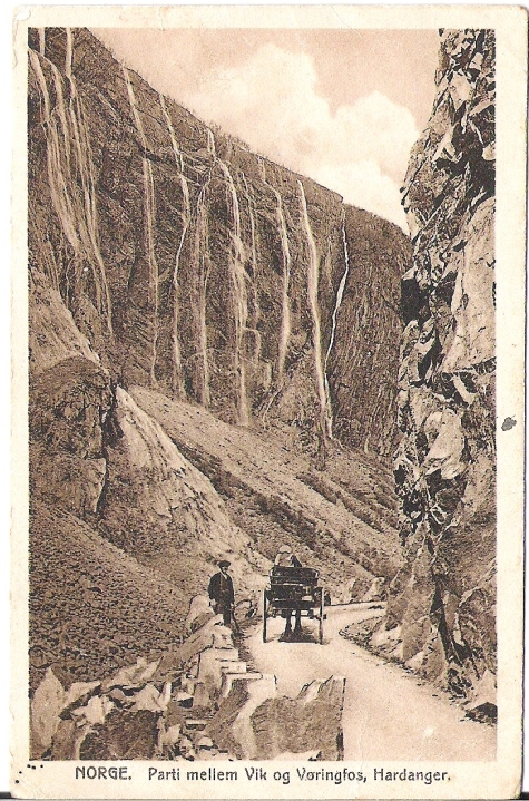 Mellom Vik og Vøringfos. Mittet 57