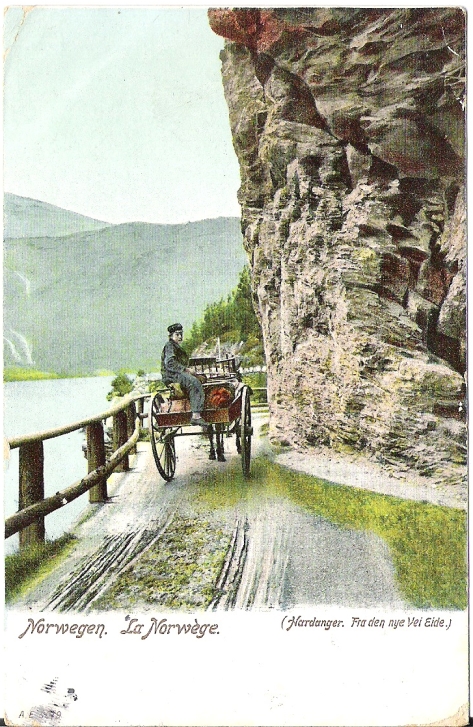 Den nye vei Eide 1905. A.E. 5079