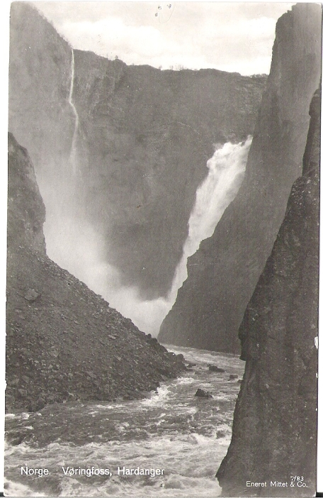 Vøringfoss. Mittet 7/83