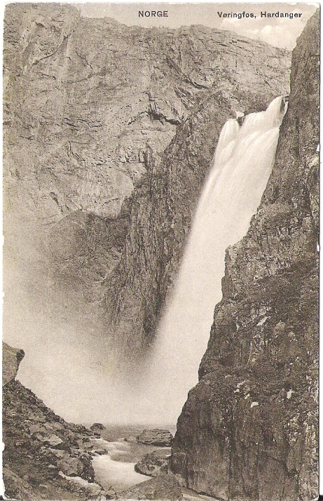 Vøringfos. Mittet 98