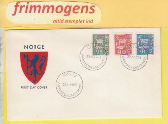 Bruksmerker,  Norge FDC NK 517, 21 og 29 (48850)