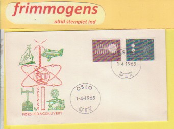 Fjernmeldingsunion,  Norge FDC NK 560-61 (48854)