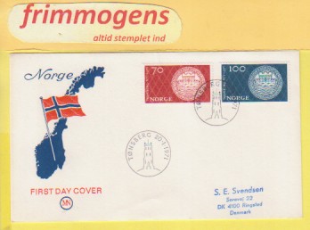 Tønsberg 1000 år,  Norge FDC NK 666-67 (48855)
