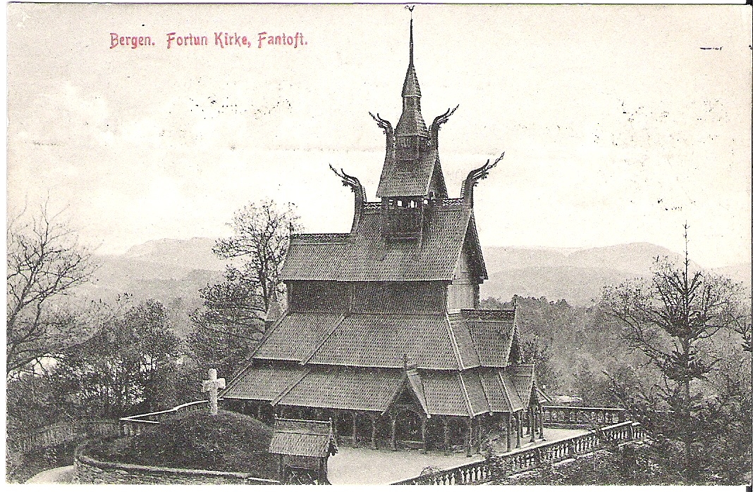 Fortun Kirke, Fantoft 1909. Norge 41