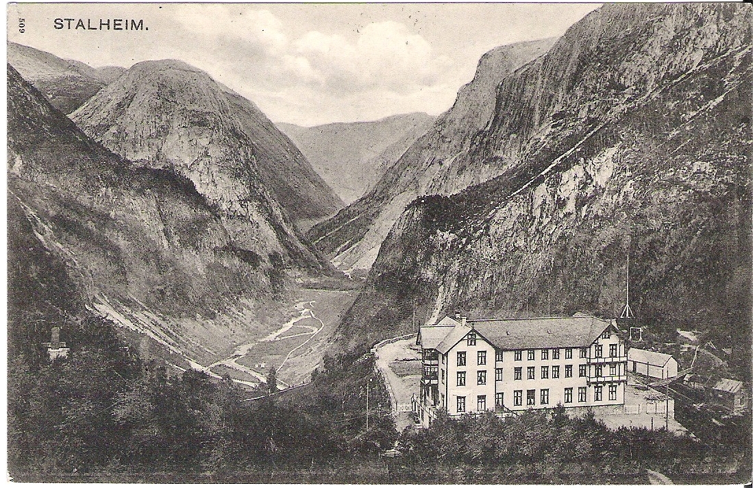 Stalheim 1911. F. Beyer's Touristbureau
