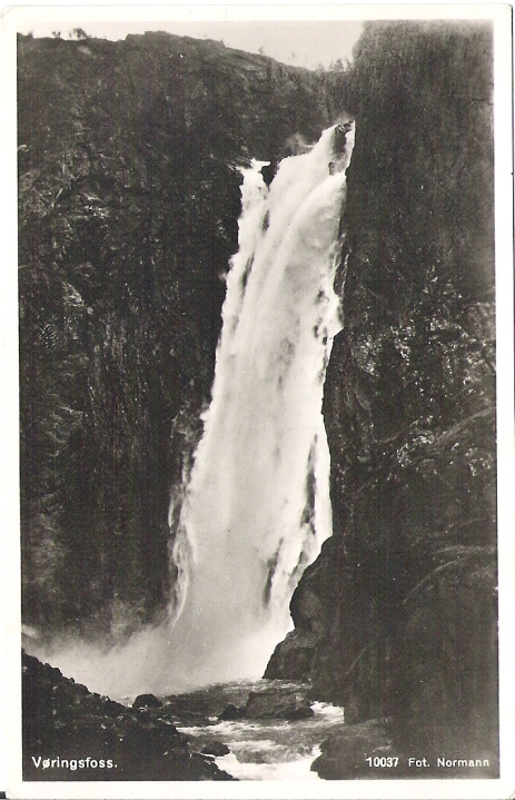 Vøringsfoss. Normann 10037