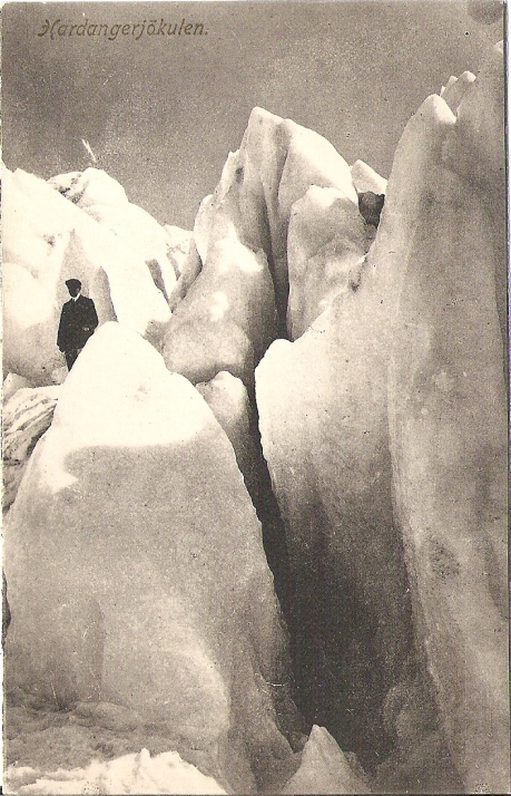 Hardangerjökulen 1907. O. Svanöe 423