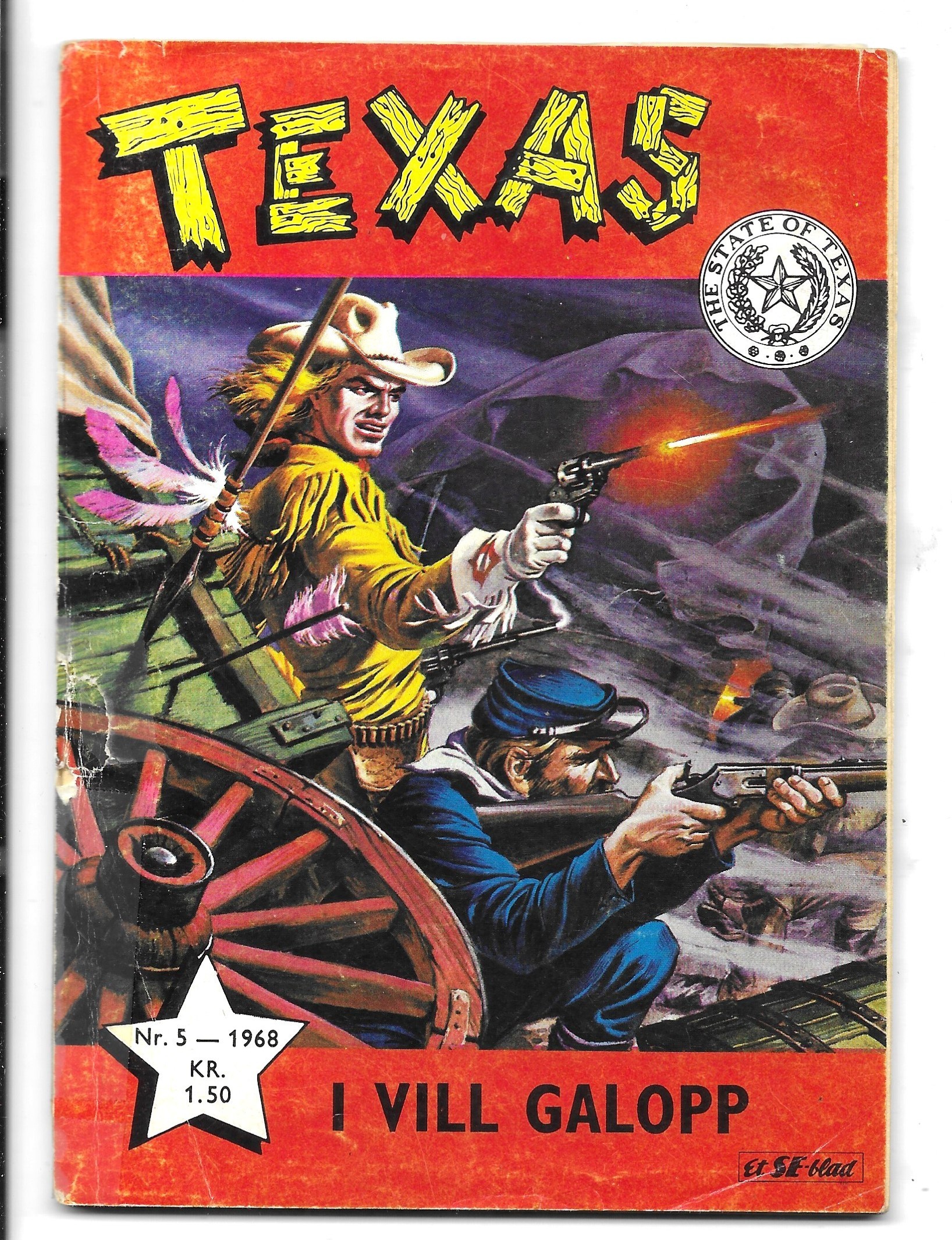 Texas  Nr.5  1968  VG