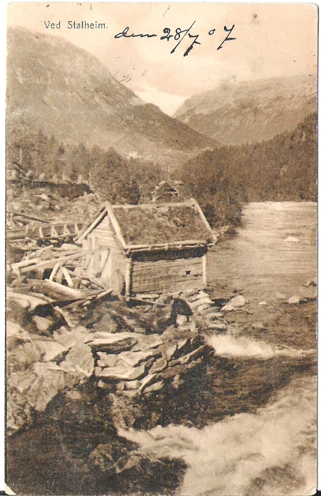 Ved Stalheim 1907. Paul E Ritter 162