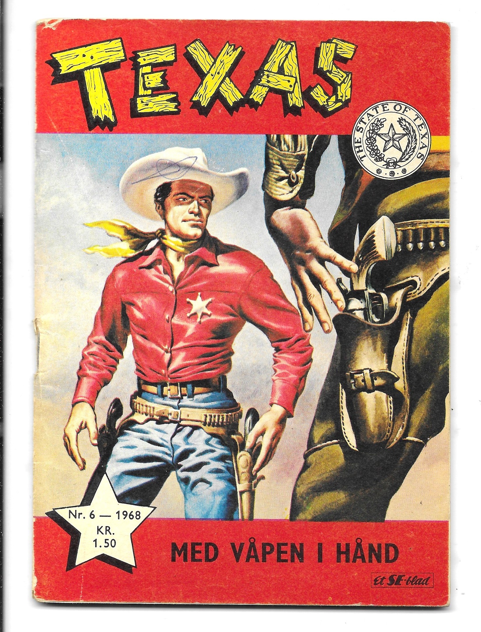Texas  Nr.6  1968  VG