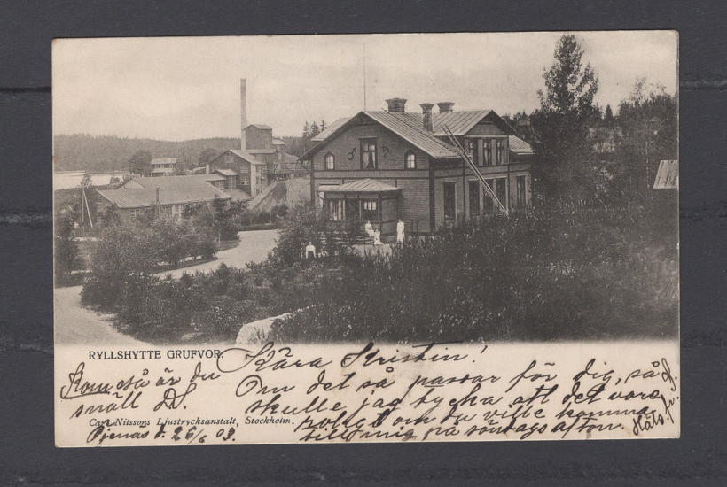 Ryllshytte Grufvor Datert 1903