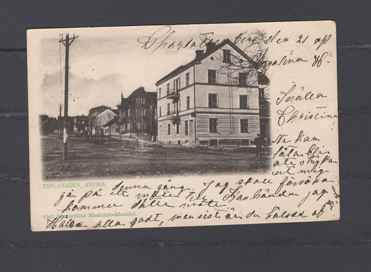 Esplanaden Arvika stmp 1904