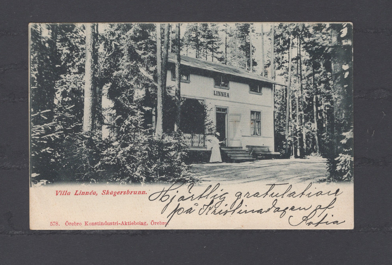 Villa Linnèa- Skagersbrunn stmp 1905