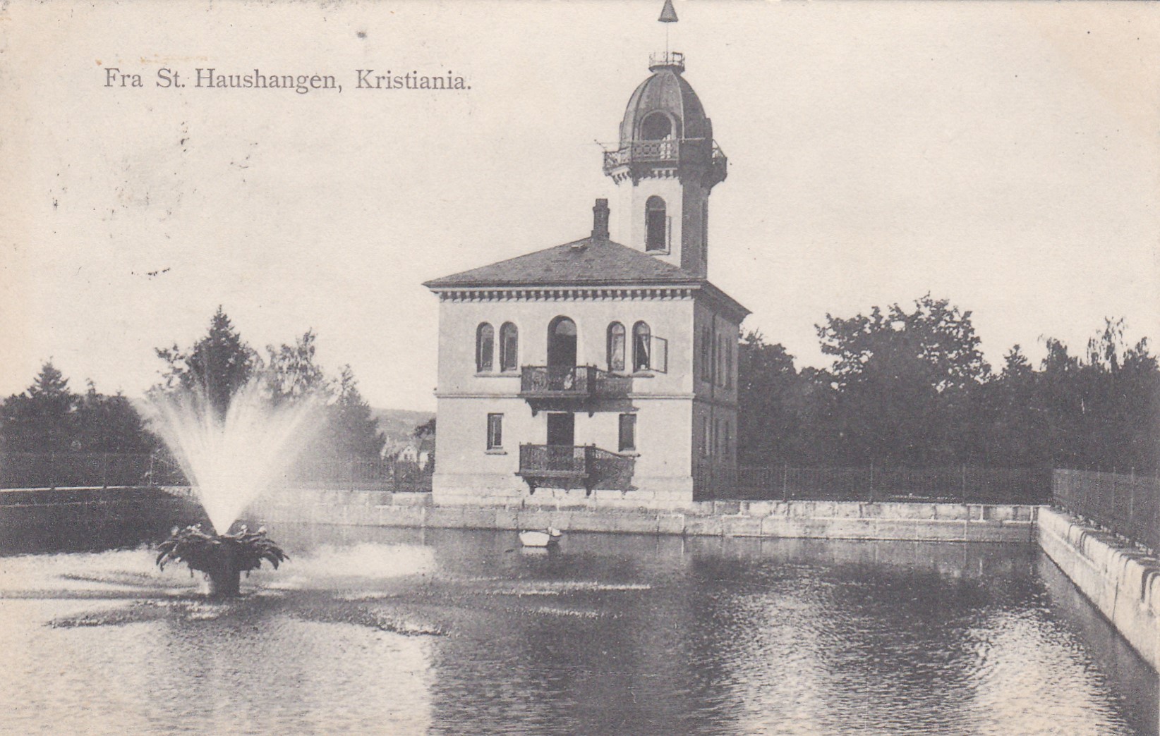 Fra St.Hanshaugen, Kristiania. N.J. no 76
