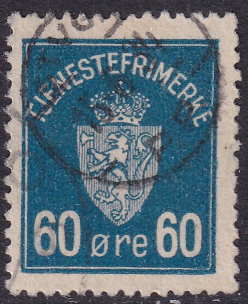 Tjenestemerke T7 ministempel STVGR (Stavanger)