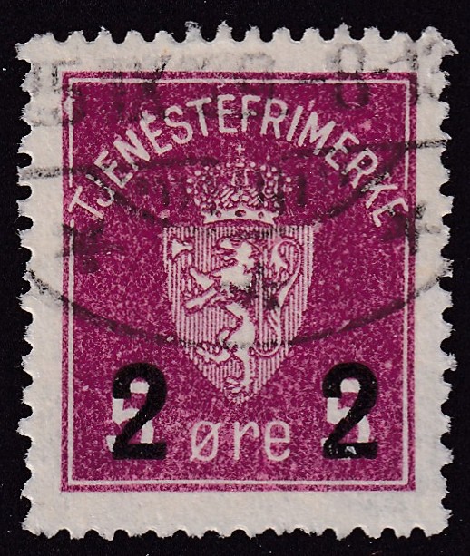 Tjenestemerke 8b – platefeil