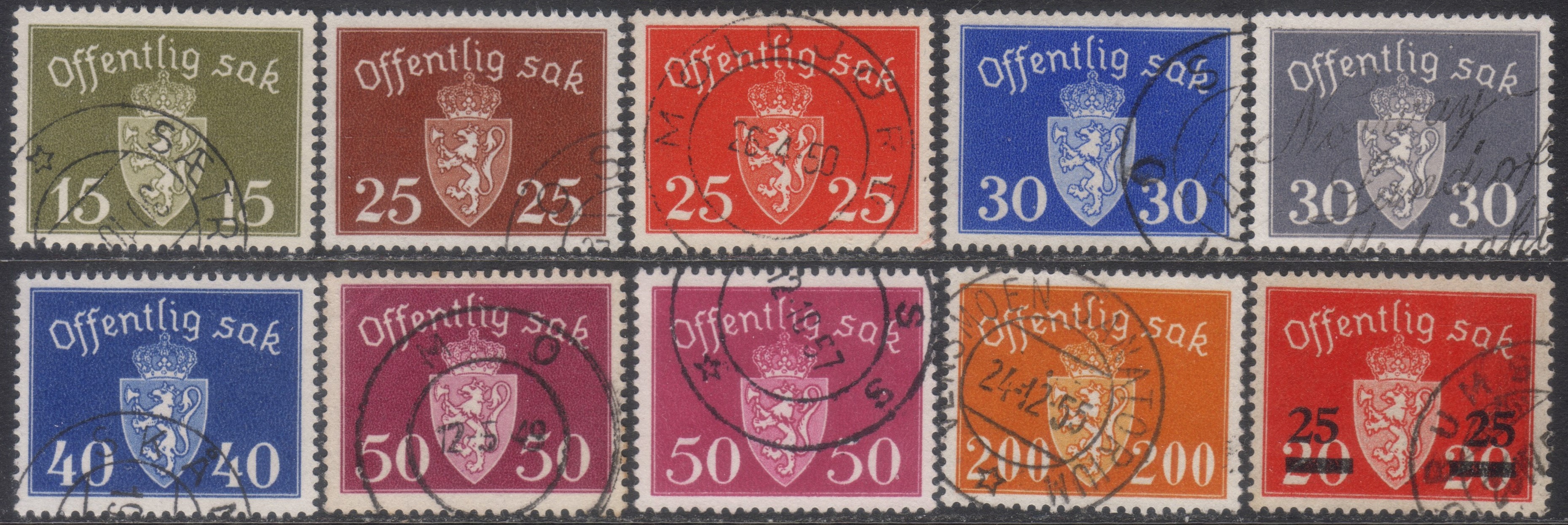 Offentlig Sak VI 1945/47 + Provisorium