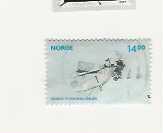 NORSK FLYGNING  14 KR. STEMPLET