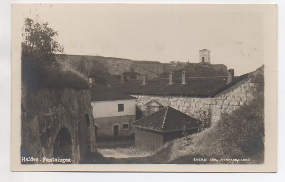 Halden Fæstningen småformat brukt 1933