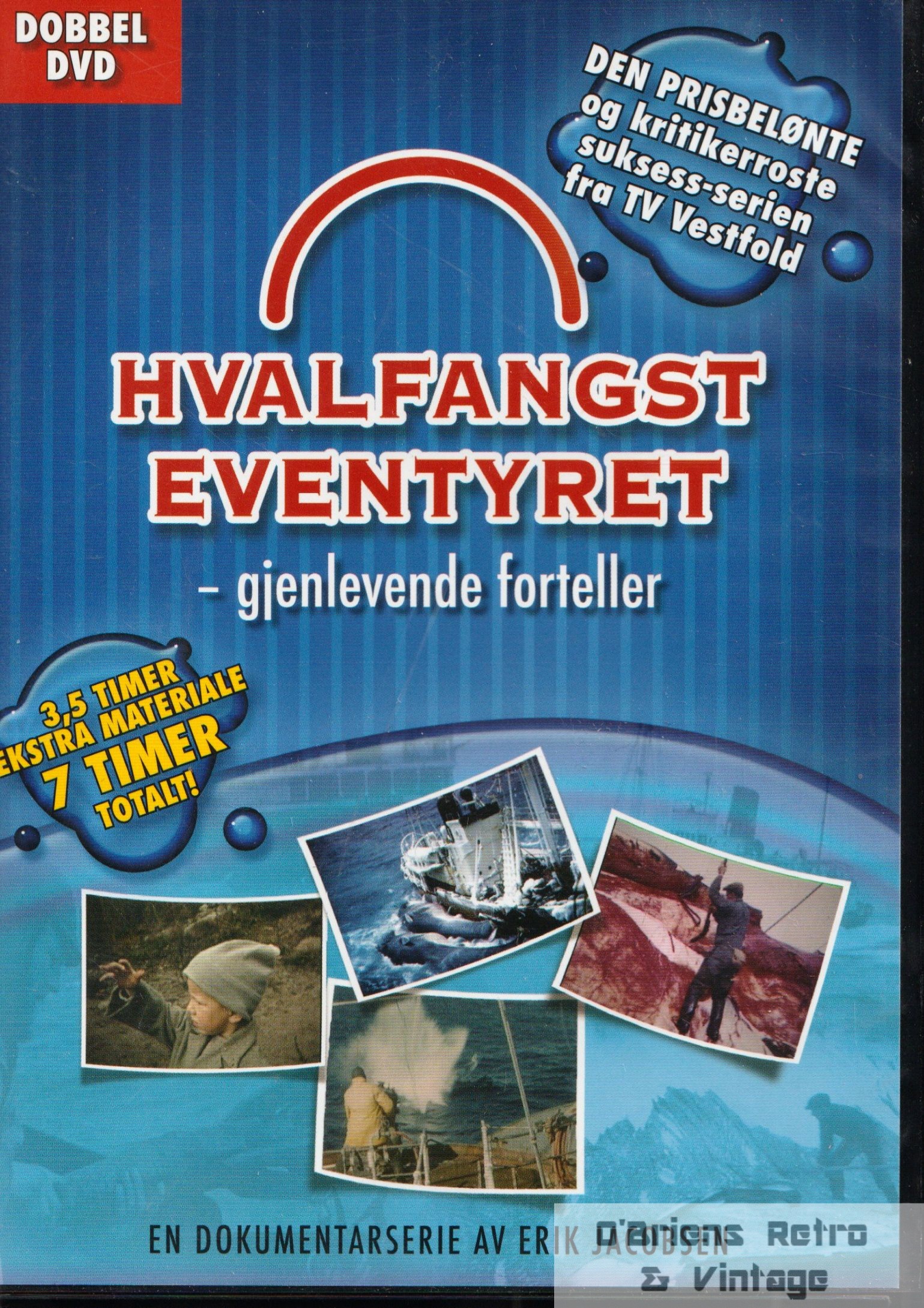 Hvalfangsteventyret - Gjenlevende forteller - 2 x DVD med booklet