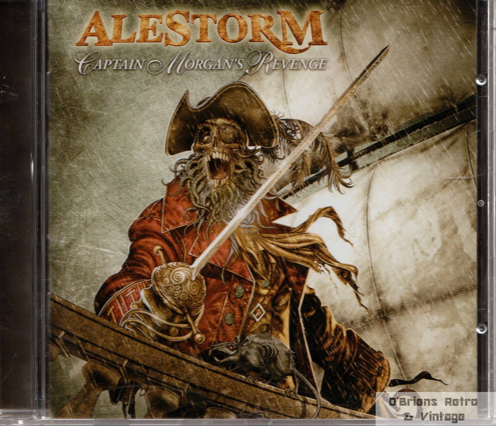 Alestorm - Captain Morgan's Revenge - Pirate Metal - 2008 - CD