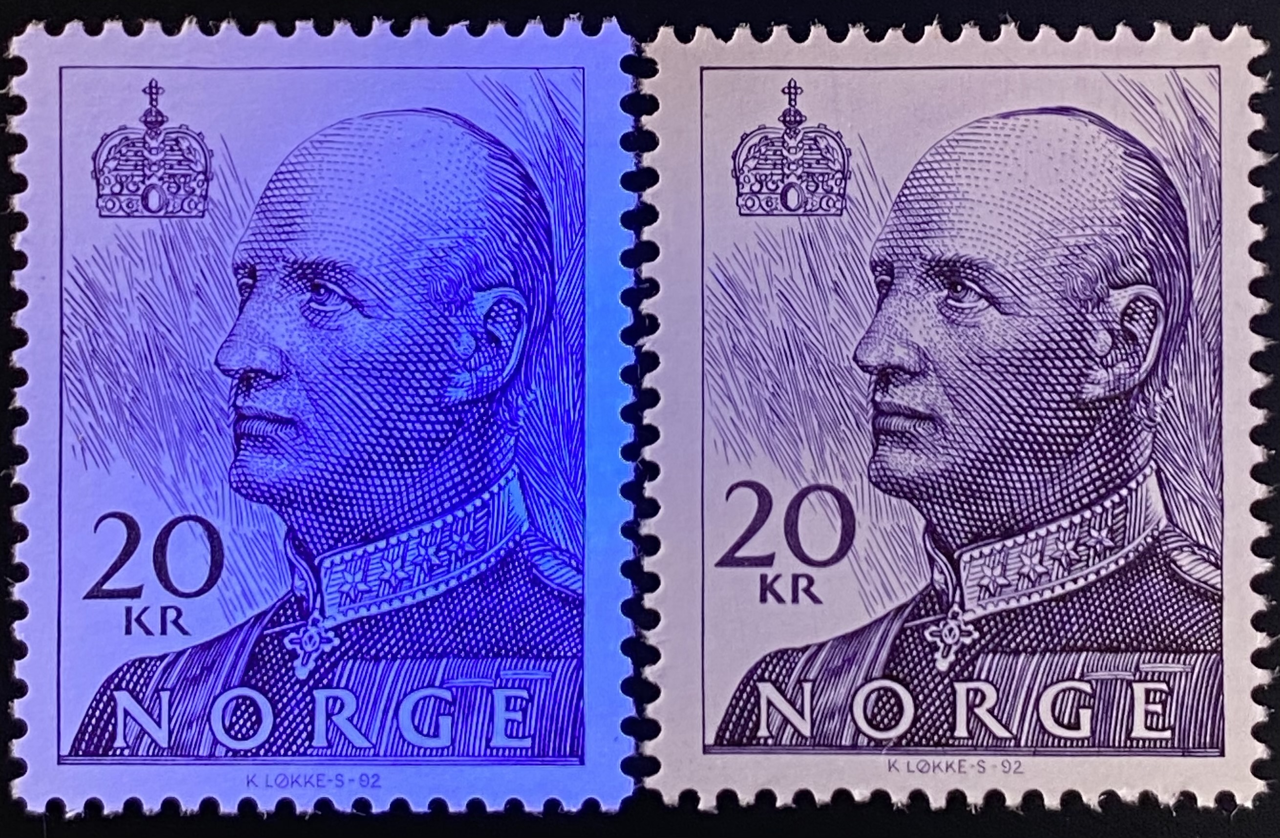 NK 1181 I og II ** Postfrisk