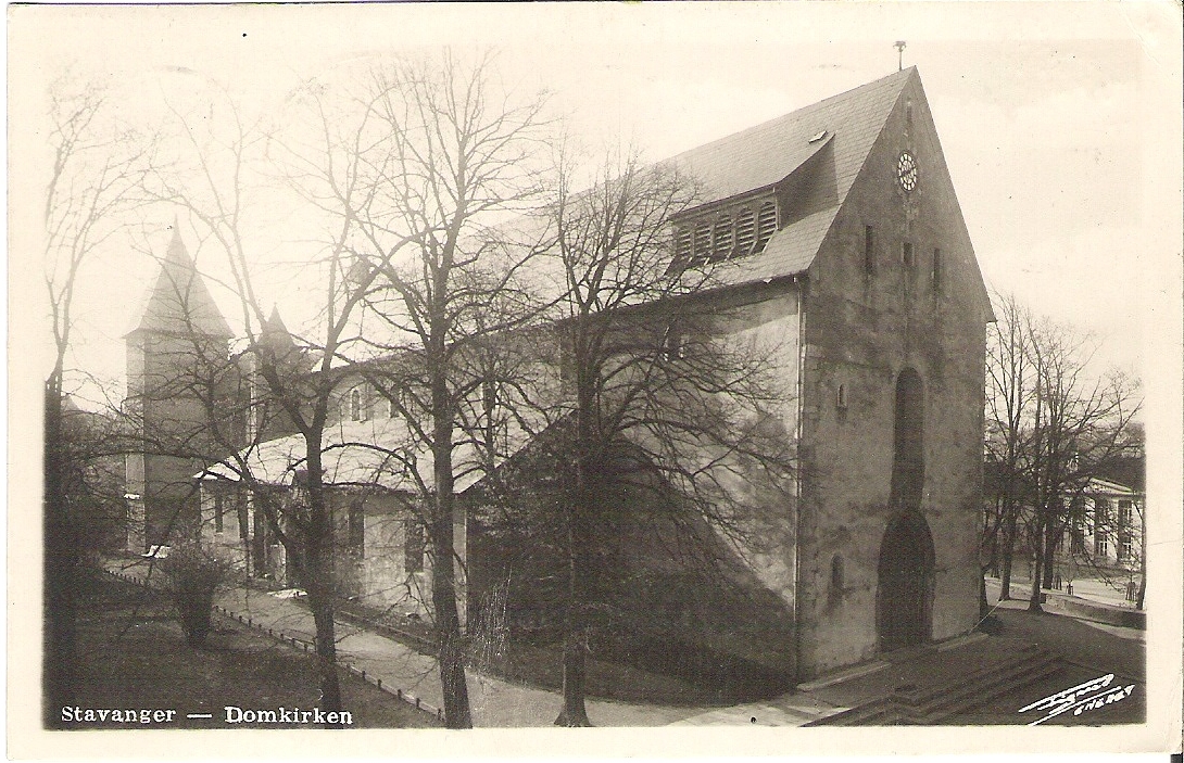 Stavanger, Domkirken 1932